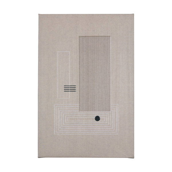 Balance VI by Mercana Studio a Hand Embellished Textured Canvas