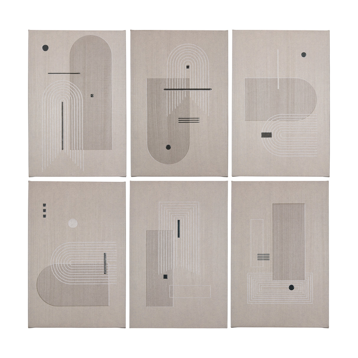 Balance VI by Mercana Studio a Hand Embellished Textured Canvas from Mercana - Luna Furniture