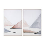 Sandy Land I by Mercana Studio a Hand Embellished Textured Framed Canvas from Mercana - Luna Furniture