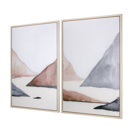 Sandy Land I by Mercana Studio a Hand Embellished Textured Framed Canvas from Mercana - Luna Furniture