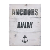 Anchors Away by Mercana Studio a Hand Embellished Textured Canvas from Mercana - Luna Furniture