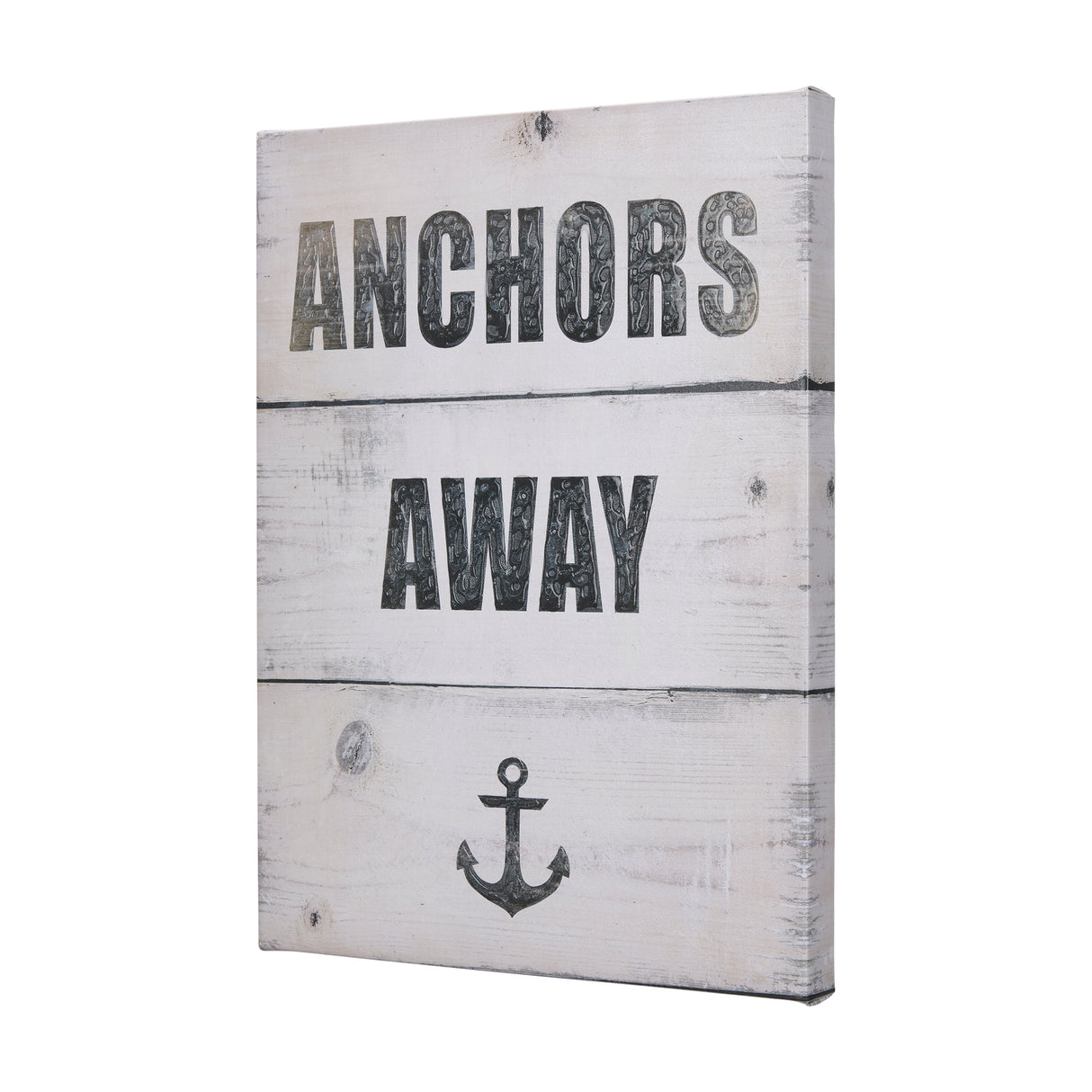 Anchors Away by Mercana Studio a Hand Embellished Textured Canvas from Mercana - Luna Furniture