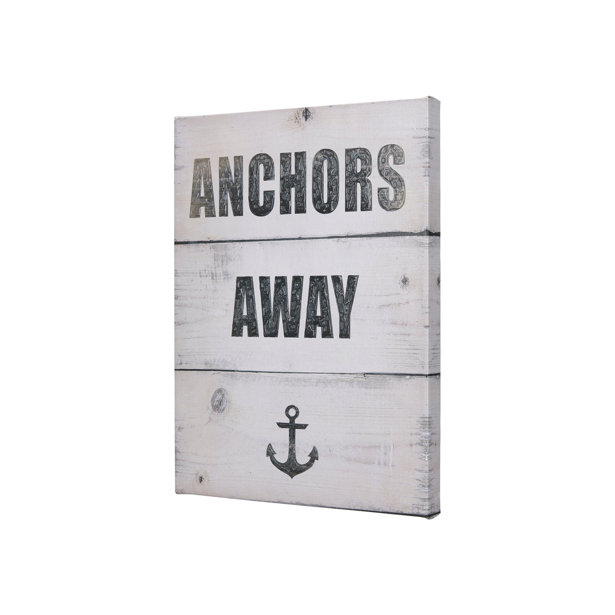 Anchors Away by Mercana Studio a Hand Embellished Textured Canvas from Mercana - Luna Furniture