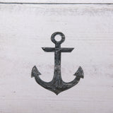 Anchors Away by Mercana Studio a Hand Embellished Textured Canvas from Mercana - Luna Furniture