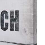 Boat Launch by Mercana Studio a Hand Embellished Textured Canvas from Mercana - Luna Furniture