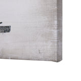 Boat Launch by Mercana Studio a Hand Embellished Textured Canvas from Mercana - Luna Furniture