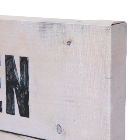 Batten Down The Hatches by Mercana Studio a Hand Embellished Textured Canvas from Mercana - Luna Furniture