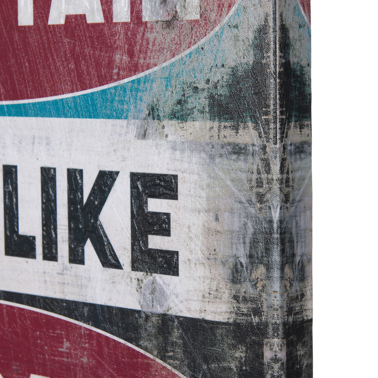Work Like a Captain by Mercana Studio a Hand Embellished Textured Canvas from Mercana - Luna Furniture