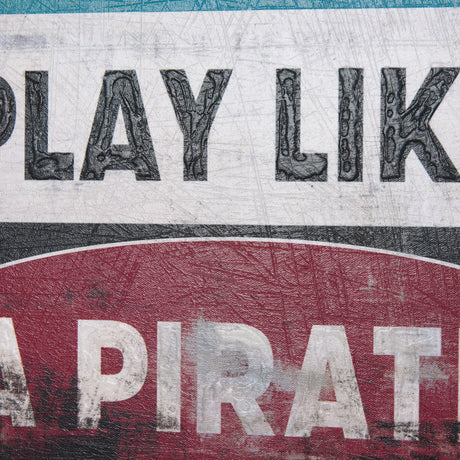 Work Like a Captain by Mercana Studio a Hand Embellished Textured Canvas from Mercana - Luna Furniture