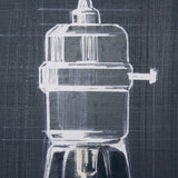 Bright Idea I by Mercana Studio a Hand Embellished Textured Canvas from Mercana - Luna Furniture