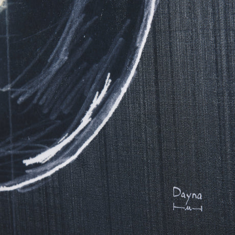 Bright Idea II by Mercana Studio a Hand Embellished Textured Canvas from Mercana - Luna Furniture