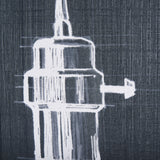 Bright Idea II by Mercana Studio a Hand Embellished Textured Canvas from Mercana - Luna Furniture