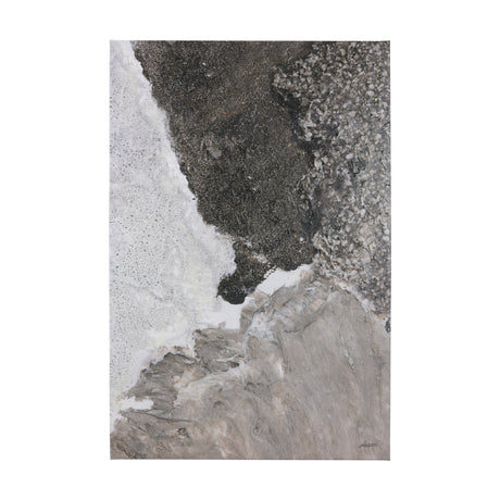 Mudslide I by Mercana Studio a Hand Embellished Textured Canvas from Mercana - Luna Furniture