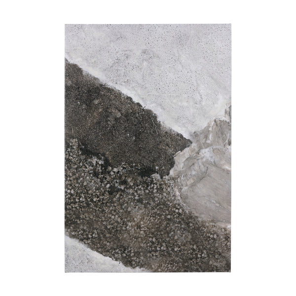 Mudslide II by Mercana Studio a Hand Embellished Textured Canvas