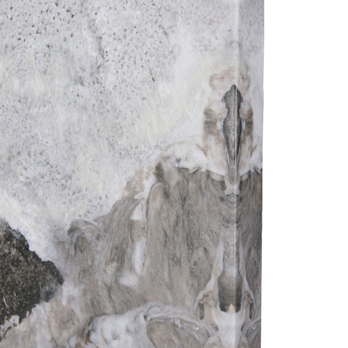 Mudslide II by Mercana Studio a Hand Embellished Textured Canvas from Mercana - Luna Furniture