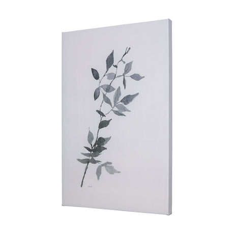 Leaf Shadow I by Mercana Studio a Hand Embellished Textured Canvas from Mercana - Luna Furniture