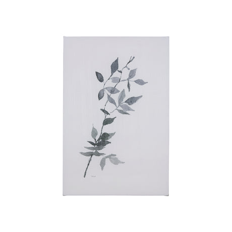 Leaf Shadow I by Mercana Studio a Hand Embellished Textured Canvas from Mercana - Luna Furniture