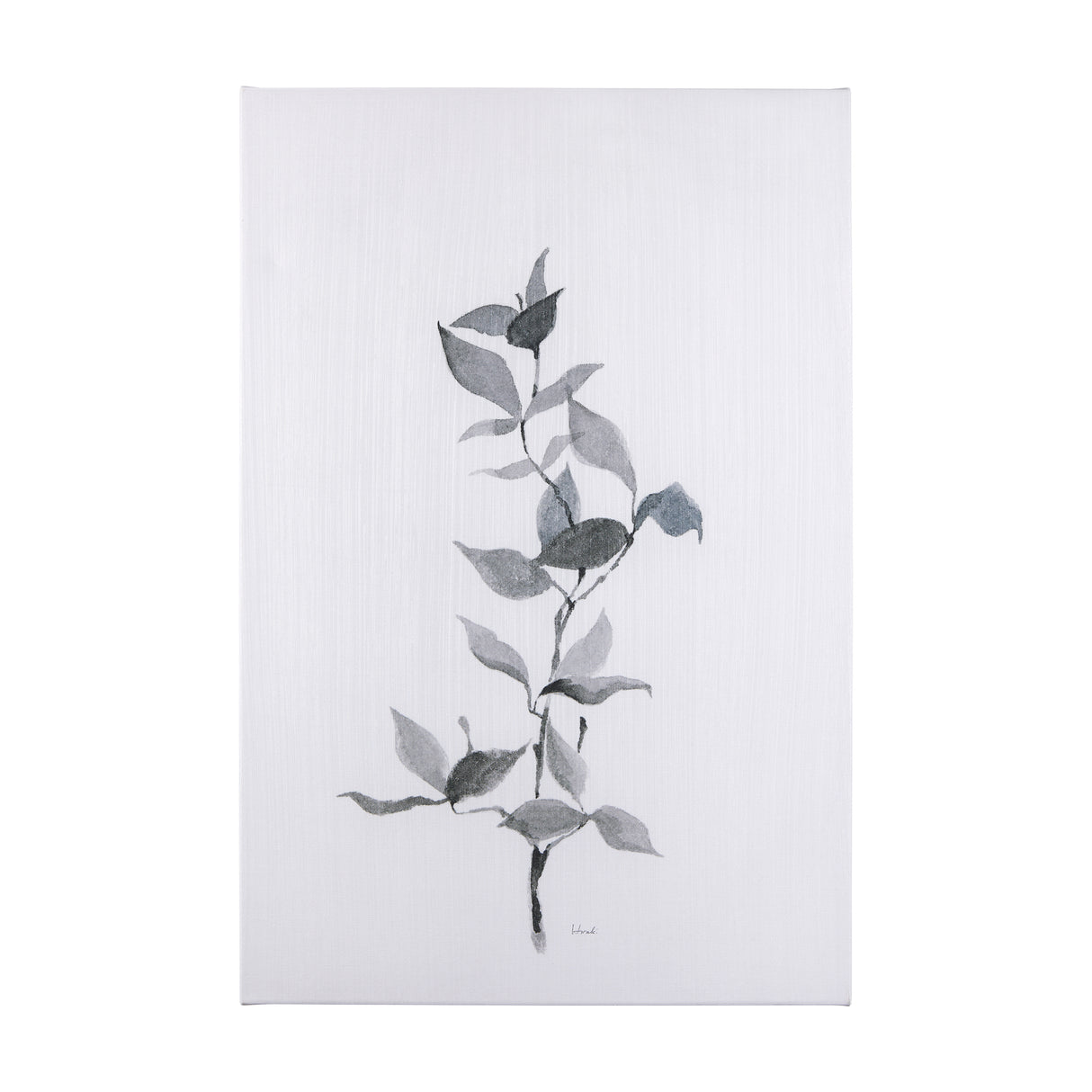 Leaf Shadow II by Mercana Studio a Hand Embellished Textured Canvas from Mercana - Luna Furniture