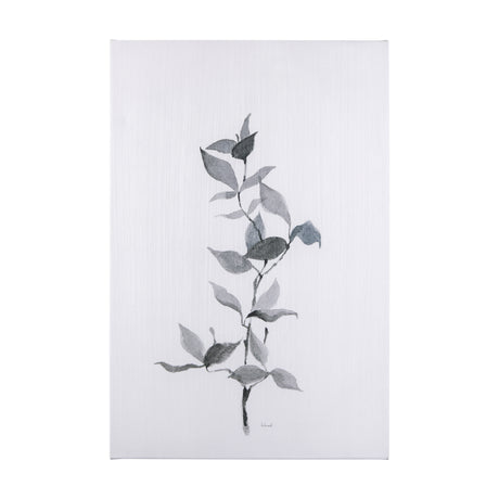Leaf Shadow II by Mercana Studio a Hand Embellished Textured Canvas from Mercana - Luna Furniture