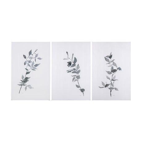 Leaf Shadow II by Mercana Studio a Hand Embellished Textured Canvas from Mercana - Luna Furniture