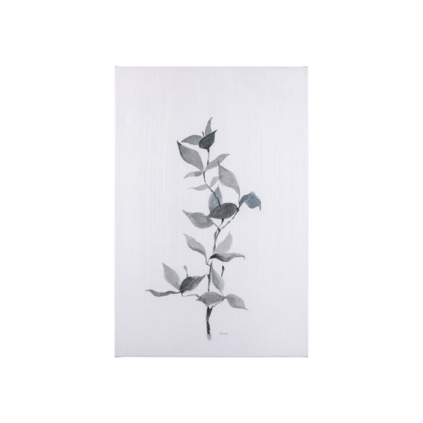 Leaf Shadow II by Mercana Studio a Hand Embellished Textured Canvas