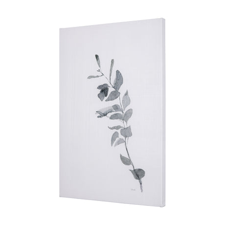 Leaf Shadow III by Mercana Studio a Hand Embellished Textured Canvas from Mercana - Luna Furniture