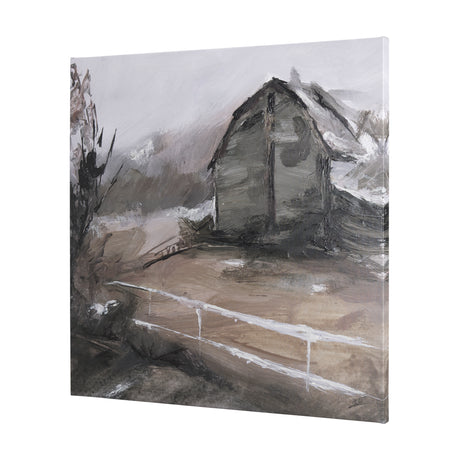 Late Autumn in Countryside I by Mercana Studio a Hand Embellished Textured Canvas from Mercana - Luna Furniture