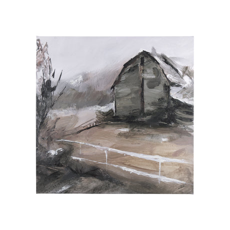 Late Autumn in Countryside I by Mercana Studio a Hand Embellished Textured Canvas from Mercana - Luna Furniture