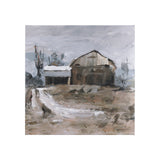 Late Autumn in Countryside II by Mercana Studio a Hand Embellished Textured Canvas from Mercana - Luna Furniture