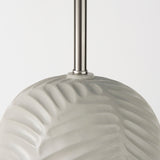 Quinn 19.0L x 19.0W x 24.6H Beige Base W/Navy Fabric Shade Table Lamp from Mercana - Luna Furniture