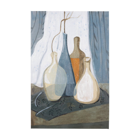 Still life III by Mercana Studio a Hand Embellished Textured Canvas from Mercana - Luna Furniture
