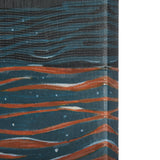 Sea bay at nitght I by Mercana Studio a Hand Embellished Textured Canvas from Mercana - Luna Furniture