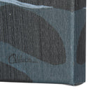 Sea bay at nitght I by Mercana Studio a Hand Embellished Textured Canvas from Mercana - Luna Furniture
