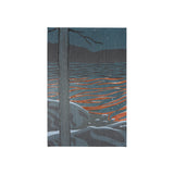 Sea bay at nitght I by Mercana Studio a Hand Embellished Textured Canvas from Mercana - Luna Furniture
