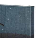 Sea bay at nitght I by Mercana Studio a Hand Embellished Textured Canvas from Mercana - Luna Furniture