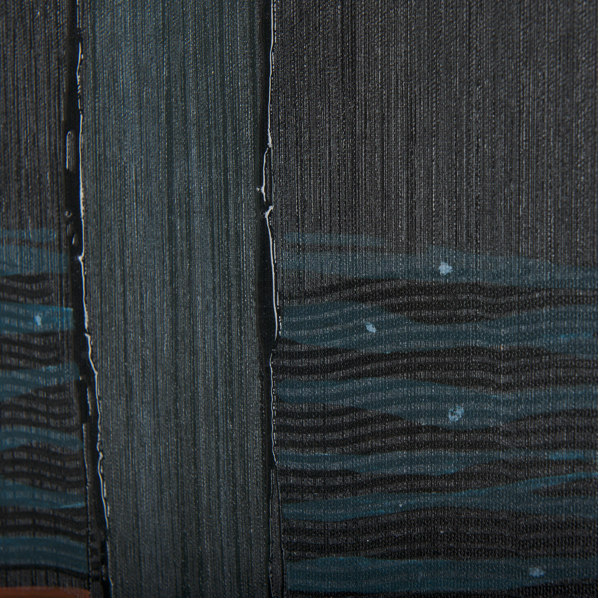 Sea bay at nitght I by Mercana Studio a Hand Embellished Textured Canvas from Mercana - Luna Furniture