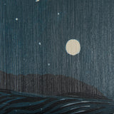 Sea bay at nitght II by Mercana Studio a Hand Embellished Textured Canvas from Mercana - Luna Furniture