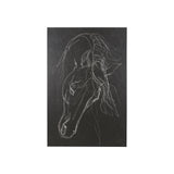 Andalusian Dark I by Mercana Studio a Hand Embellished Textured Canvas from Mercana - Luna Furniture