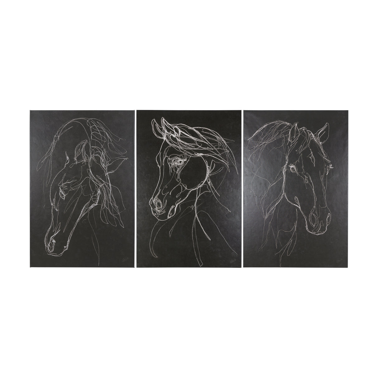 Arabian Dark II by Mercana Studio a Hand Embellished Textured Canvas from Mercana - Luna Furniture