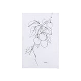 Plum Branch II by Mercana Studio a Hand Embellished Textured Canvas from Mercana - Luna Furniture