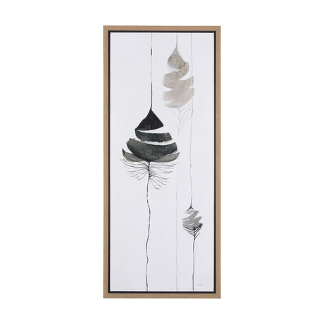 Rain of Leaf II by Mercana Studio a Hand Embellished Textured Framed Canvas from Mercana - Luna Furniture