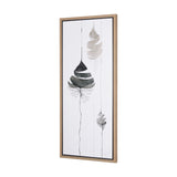 Rain of Leaf II by Mercana Studio a Hand Embellished Textured Framed Canvas from Mercana - Luna Furniture