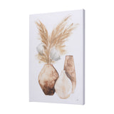 Vase Gray Pods by Mercana Studio a Hand Embellished Textured Canvas from Mercana - Luna Furniture