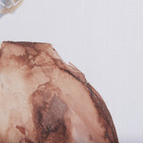 Vase Gray Lotus Pods by Mercana Studio a Hand Embellished Textured Canvas from Mercana - Luna Furniture