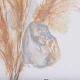 Vase Gray Lotus Pods by Mercana Studio a Hand Embellished Textured Canvas from Mercana - Luna Furniture