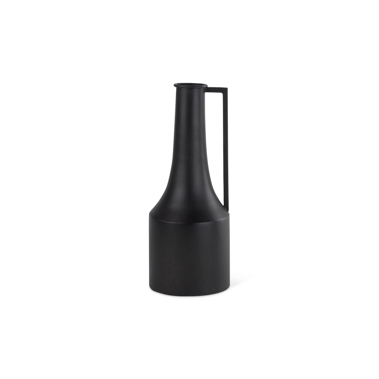 Aubrey Small 14.0H Black Iron Flower Vase from Mercana - Luna Furniture