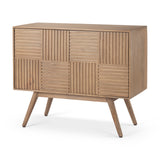 Sable 37.0L x 17.0W x 30.5H Light Brown Wood Accent Cabinet from Mercana - Luna Furniture