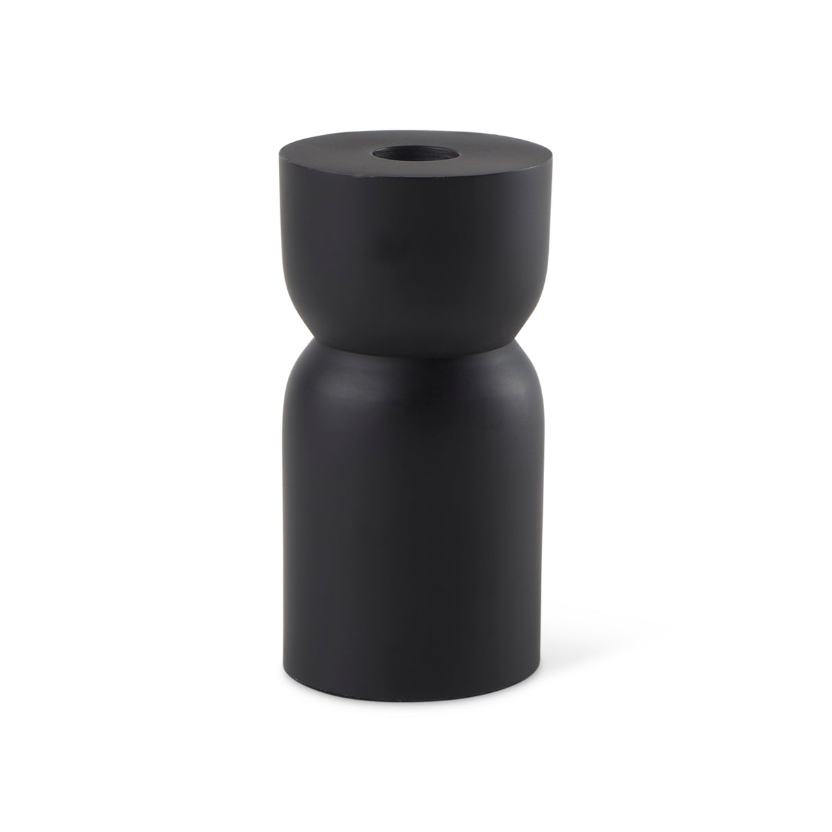 Malta Small Black Metal Candle Holder from Mercana - Luna Furniture