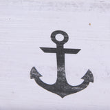 Anchors Away by Mercana Studio a Hand Embellished Textured Framed Art Print from Mercana - Luna Furniture