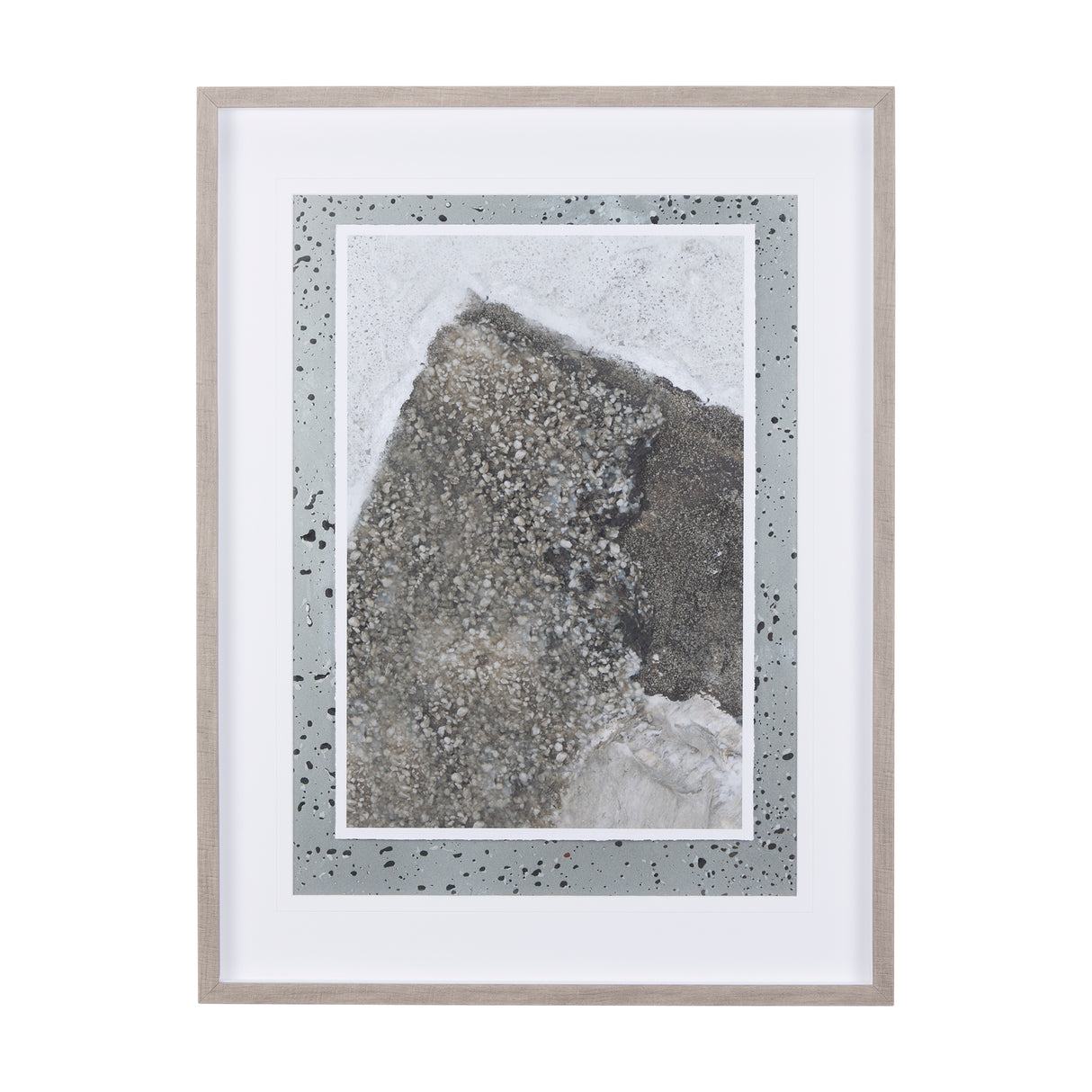 Mudslide III by Mercana Studio a Hand Embellished Textured Framed Art Print Matted under Glass from Mercana - Luna Furniture